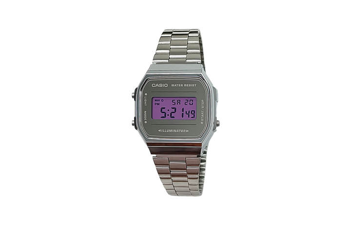CASIO CASIO Custom Collection Quartz Movement Stainless Steel Strap Watch Men's Watches Silver Dial