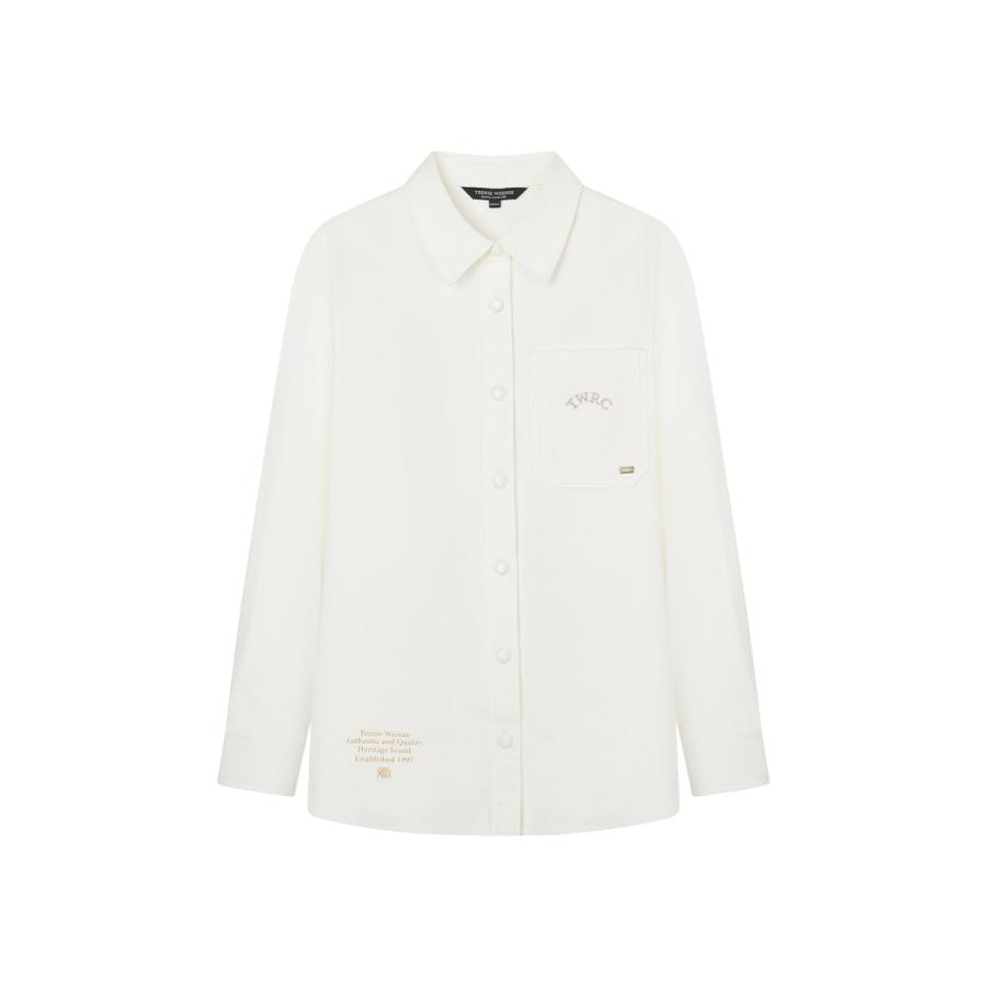 Teenie Weenie Shirts Women's Polo Collar Moderate Shirt