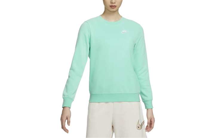 Nike Nike Sweatshirts Women's Rising Emerald Green Crew Neck Moderate Regular