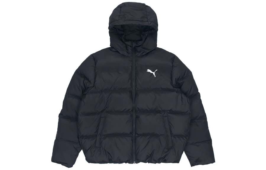 PUMA Down Jackets Women's Black Hooded Moderate Other