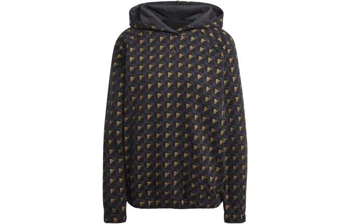 Adidas Adidas Sweatshirts Women's Black Hooded Moderate Regular