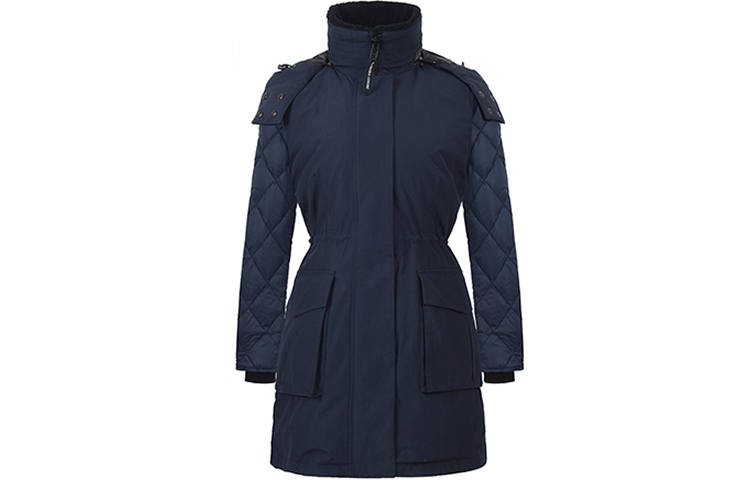 Canada Goose Elwin Down Jacket Women's Navy Blue