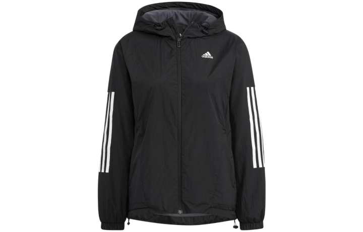 Adidas Adidas Jackets Women's Black Hooded Moderate Other