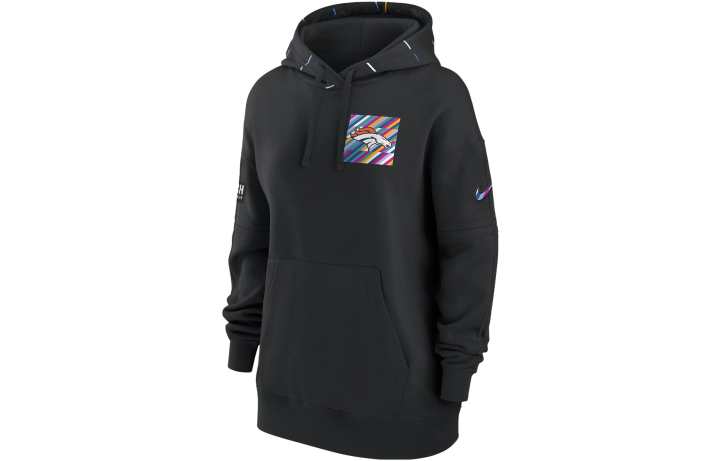 Nike Nike X NFL Sweatshirts Women's Black Hooded Moderate Regular