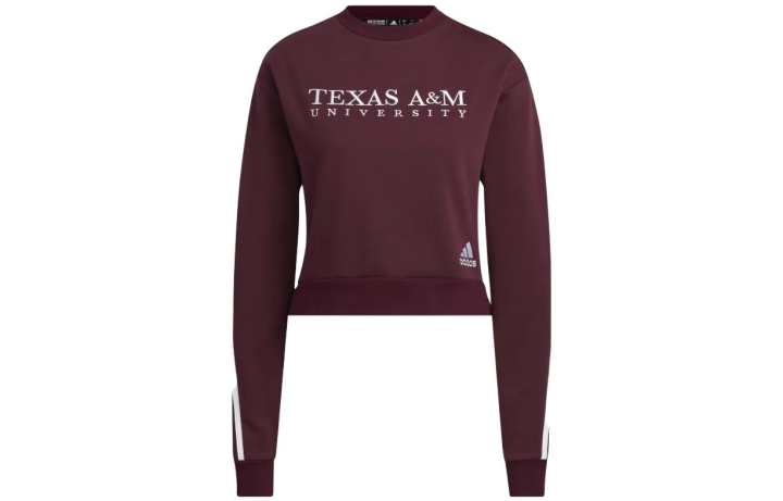 Adidas Adidas Sweatshirts Women's Red Crew Neck Moderate Other