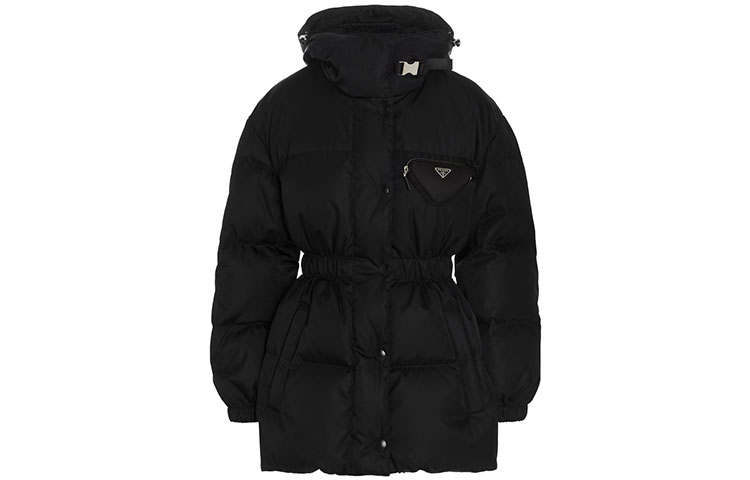PRADA PRADA Re Nylon Down Jacket Women's Black