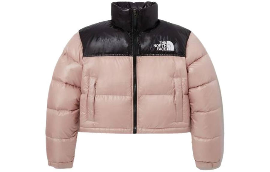 THE NORTH FACE W'S Nuptse Short Jacket Pastel Pink Korea Version