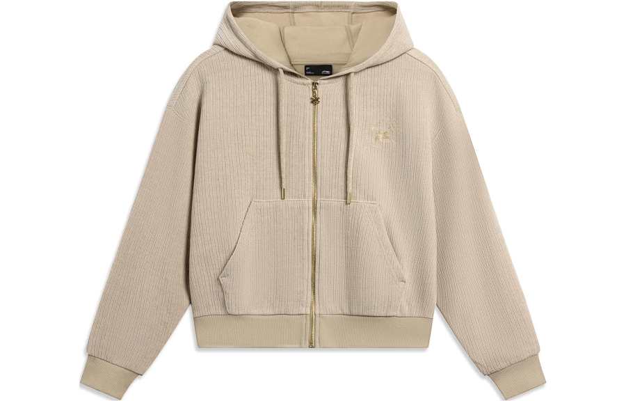 Li-Ning Li Ning Sports Life Collection Sweatshirt Women's Light Glazed Brown