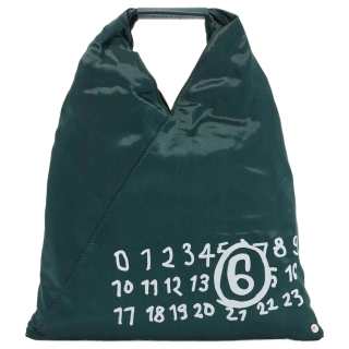 MM6 Maison Margiela Cow Leather Handbag Women's Green