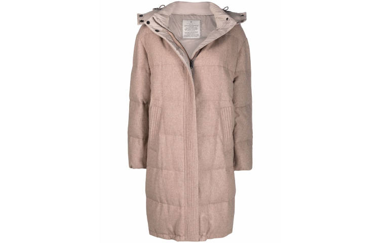 Brunello Cucinelli Brunello Cucinelli Down Jacket Women's Light Brown