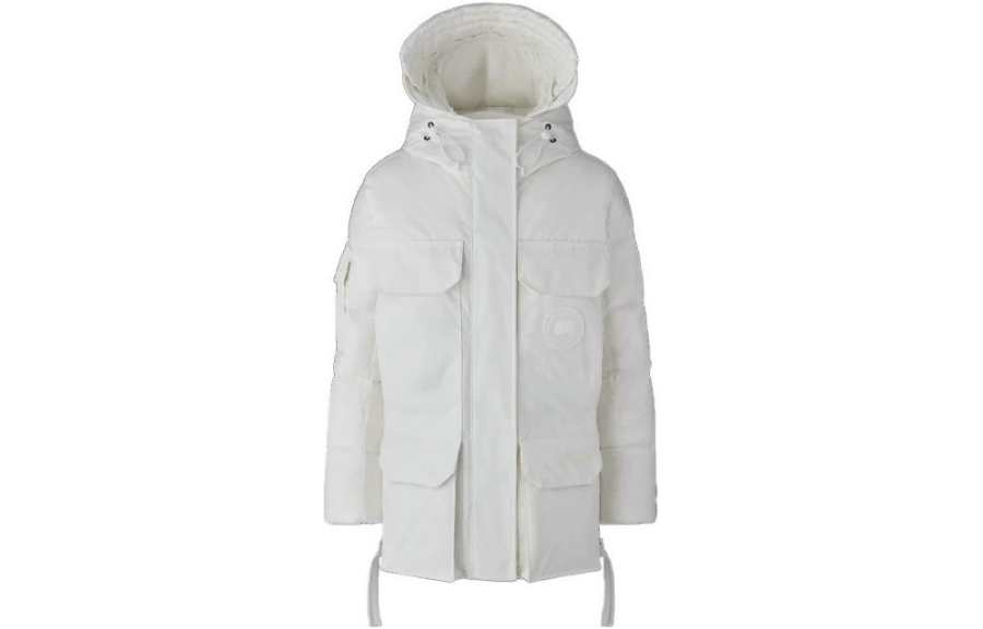 Canada Goose Expedition Collection FW22 Down Jacket Parka Coat, Winter Women's Beige Gray