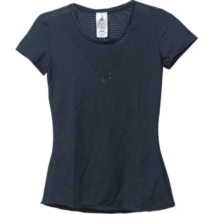 Adidas Adidas T Shirts Women's Blue Crew Neck Other