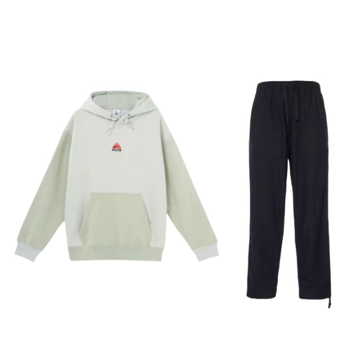 Nike Nike ACG Thermal Pullover Fleece Lined Hoodie Embroidery Loose Fit Pants Casual Sportswear Unisex