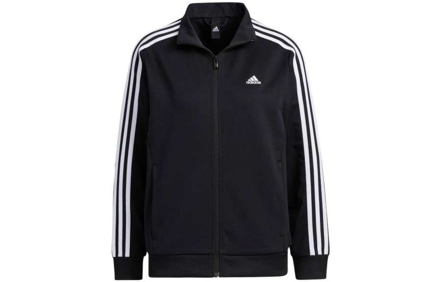 Adidas Adidas Jackets Women's Black Stand Collar Moderate Other