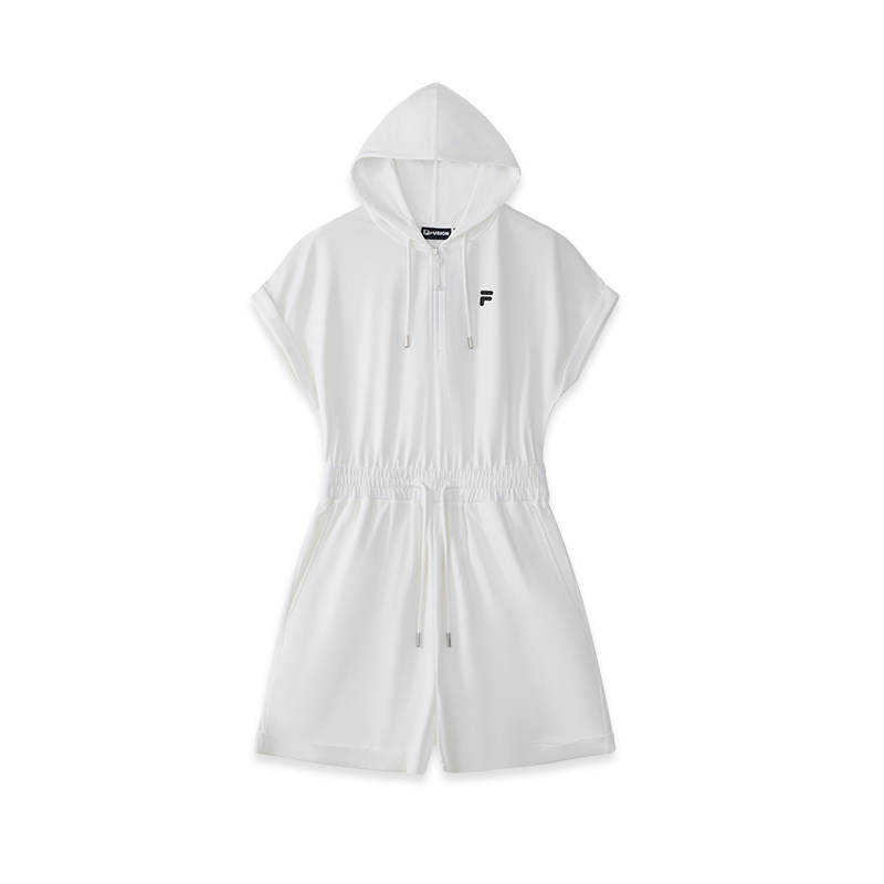 FILA FUSION Bodysuits Women's Standard White Hooded