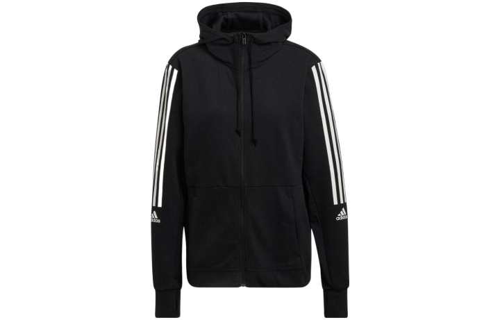 Adidas Adidas Jackets Women's Black Hooded Moderate Other