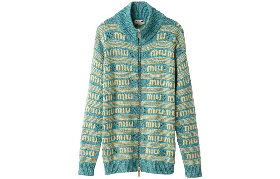MIU MIU Knitwear Women's Turquoise