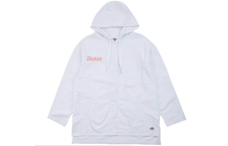 Dickies Jackets Women's White Hooded Moderate Other