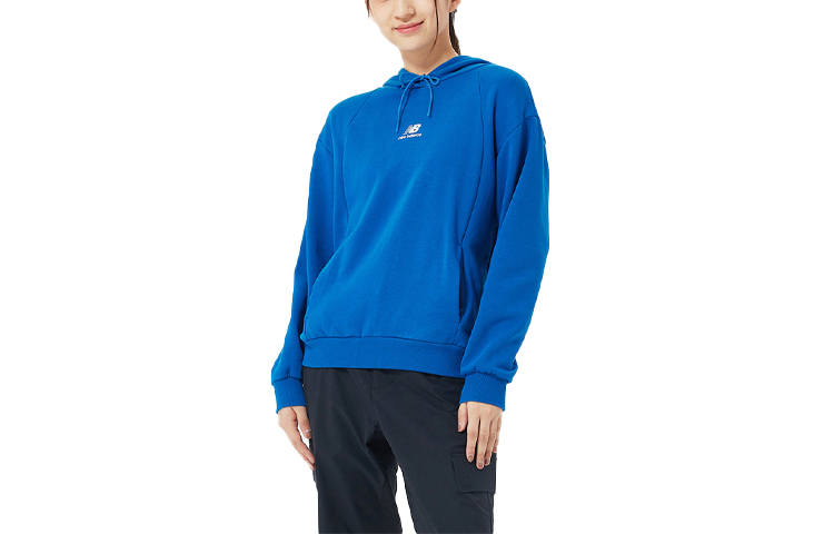 New Balance New Balance Sweatshirts Women's Blue Hooded Moderate Other