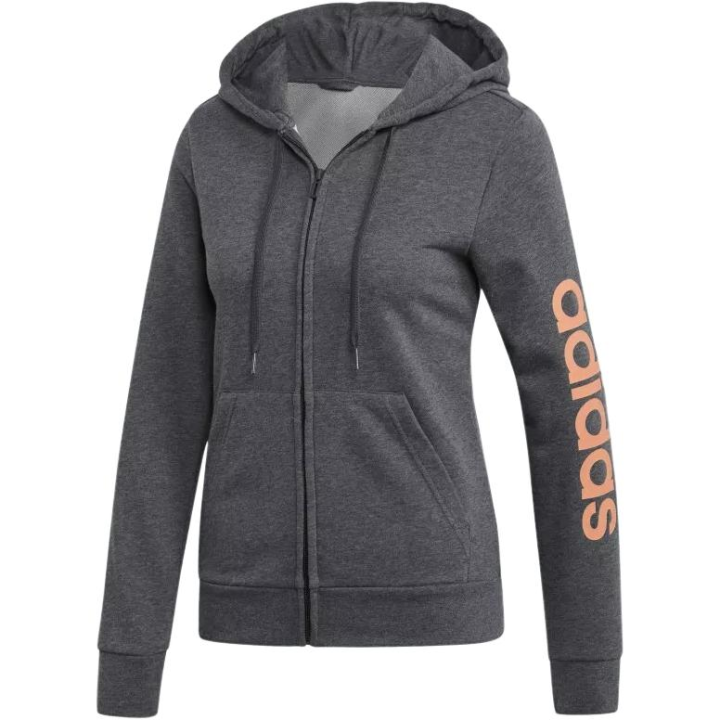 Adidas Adidas Jackets Women's Gray Hooded Moderate Soft Shell
