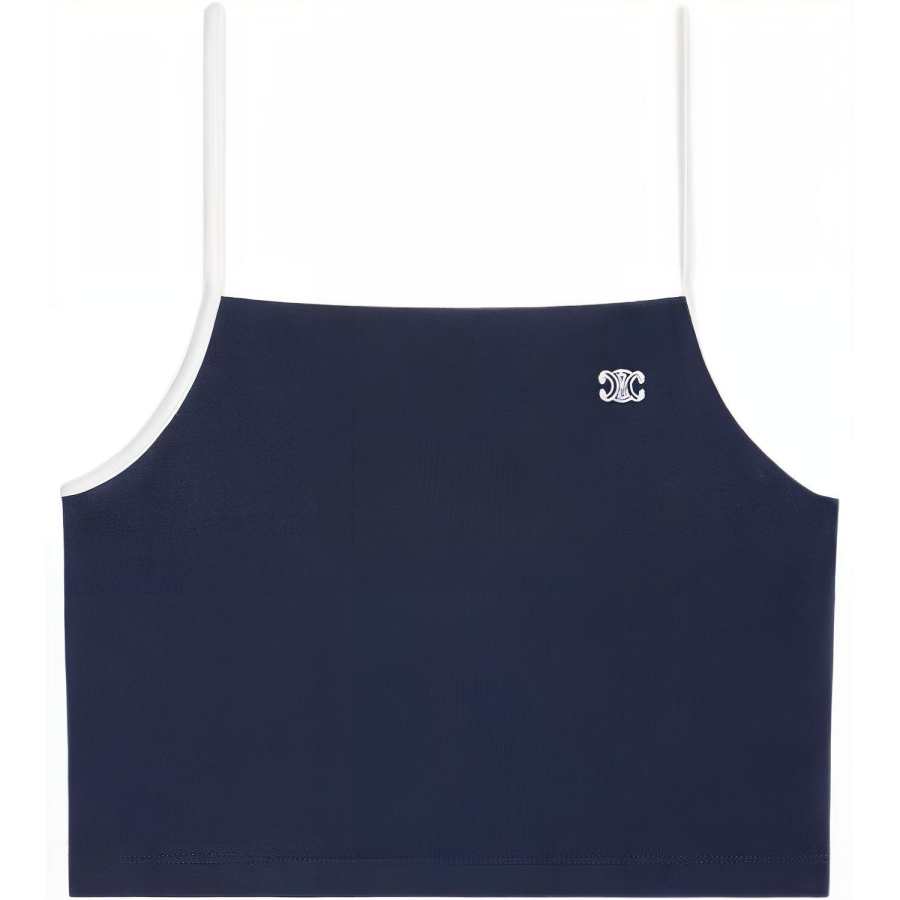 CELINE CELINE Camisole Women's Marine Blue