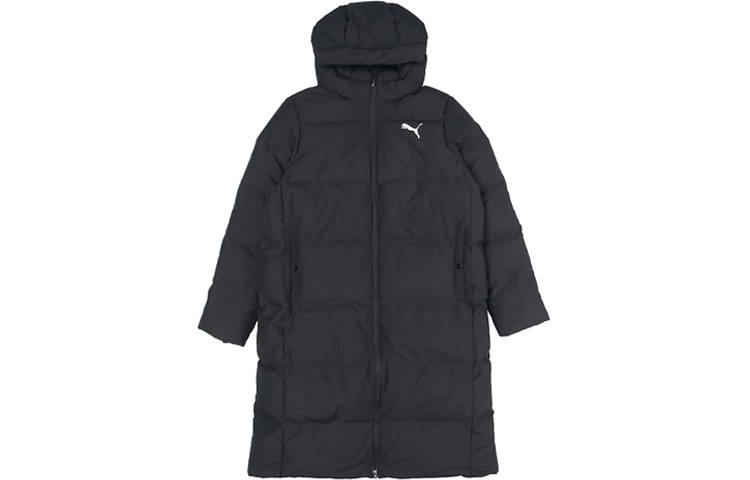 PUMA Down Jackets Women's Black Hooded Moderate Other