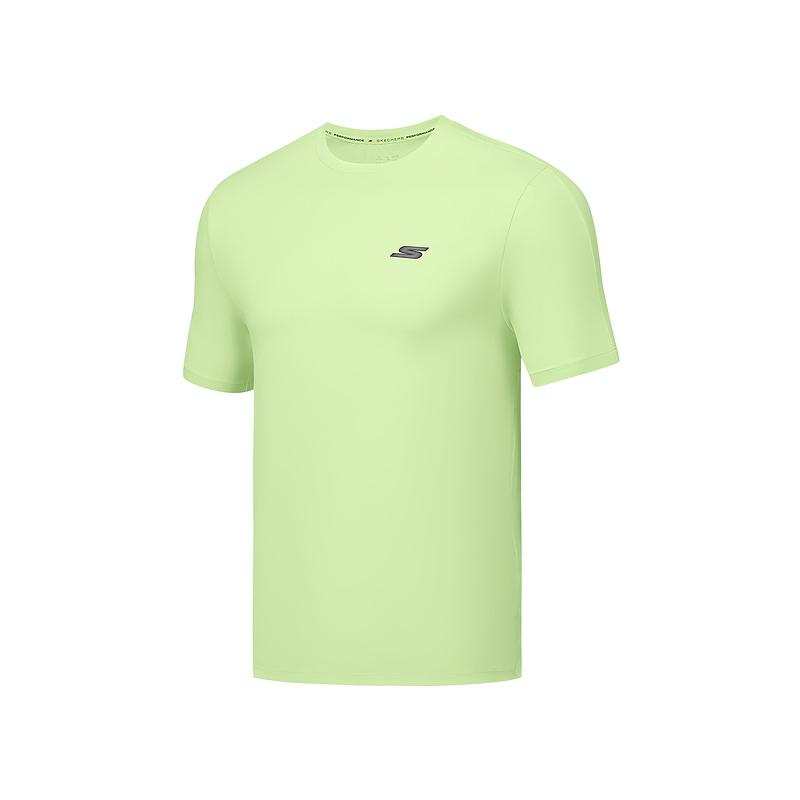 Skechers GODRI T Shirt Men's Gray Green 013E