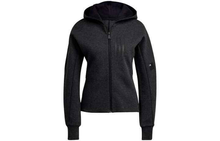 Adidas Adidas Jackets Women's Black Hooded Moderate Other