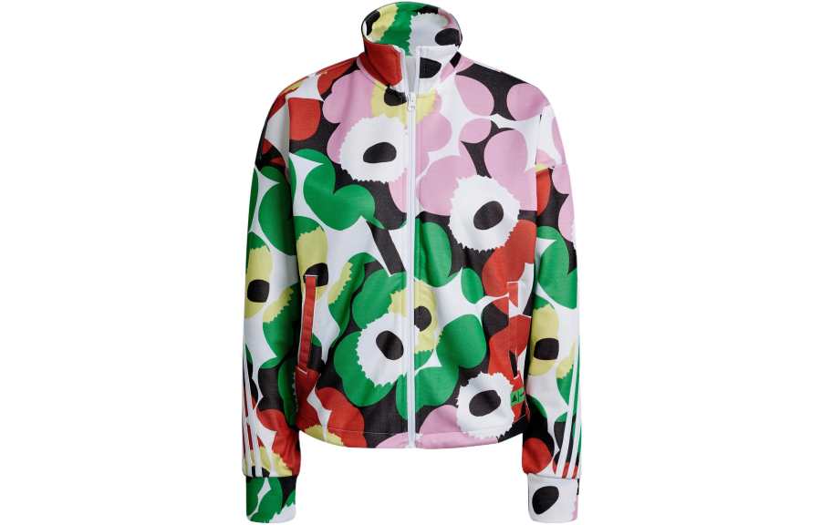 Adidas Adidas X Marimekko Adidas X Marimekko Jackets Women's Multicolor Stand Collar Moderate Other
