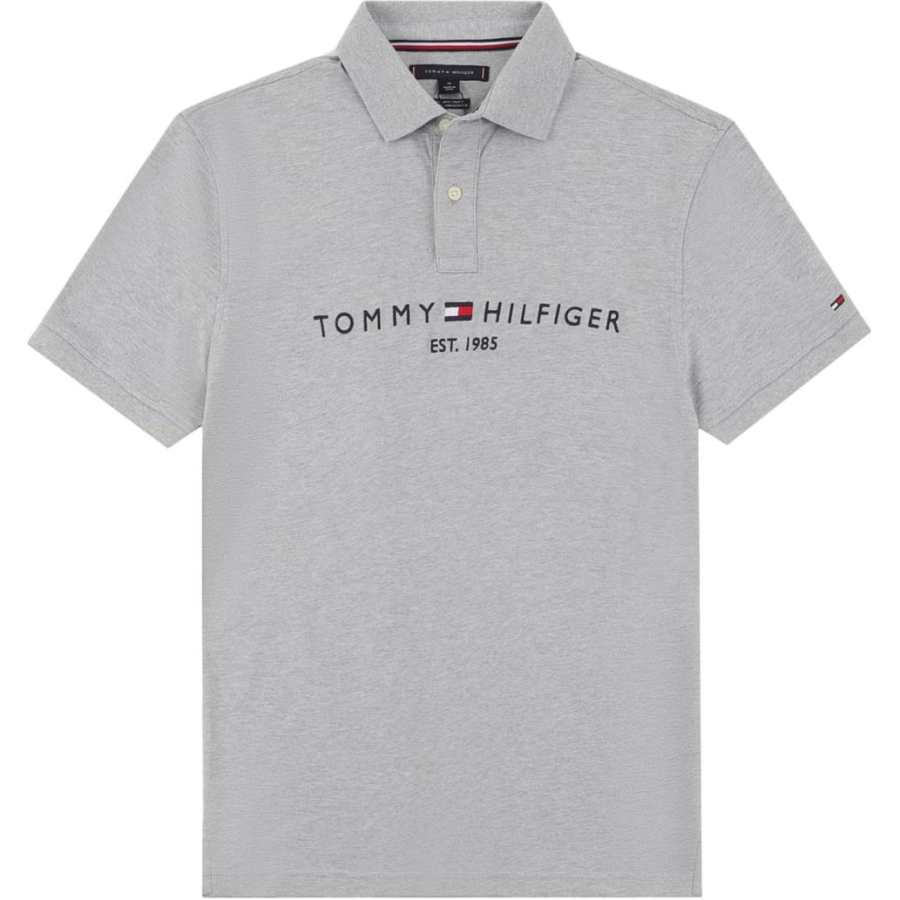 Tommy Hilfiger 1985 Polo Shirt Men's Gray