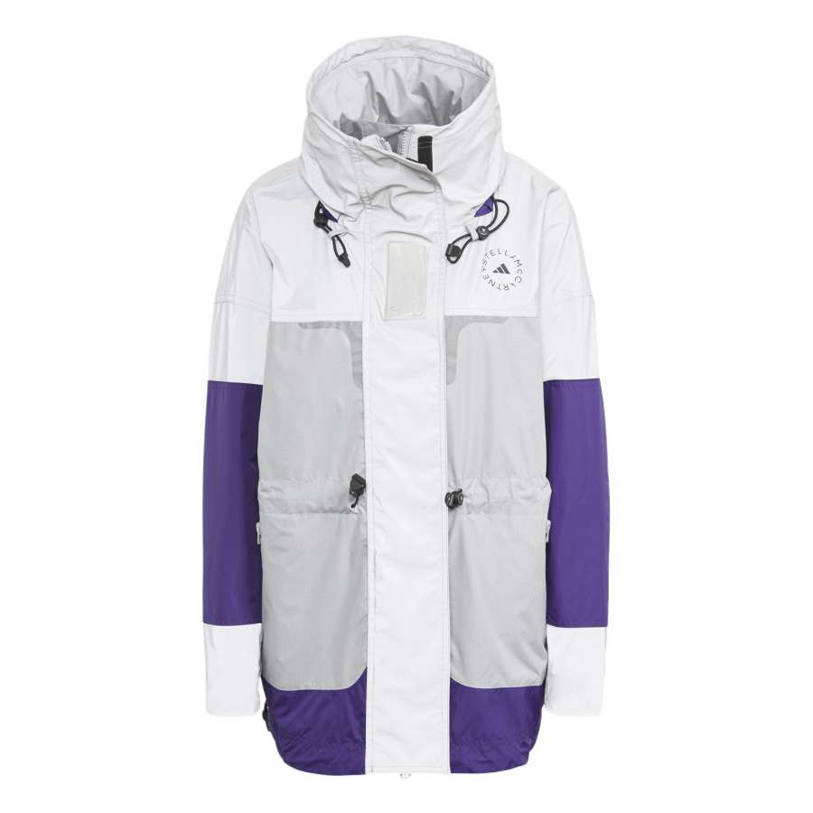 Adidas Adidas Stella Mc Jackets & Coats Women's Dark Silver Gray/Light Blue Gray/Collegiate Purple