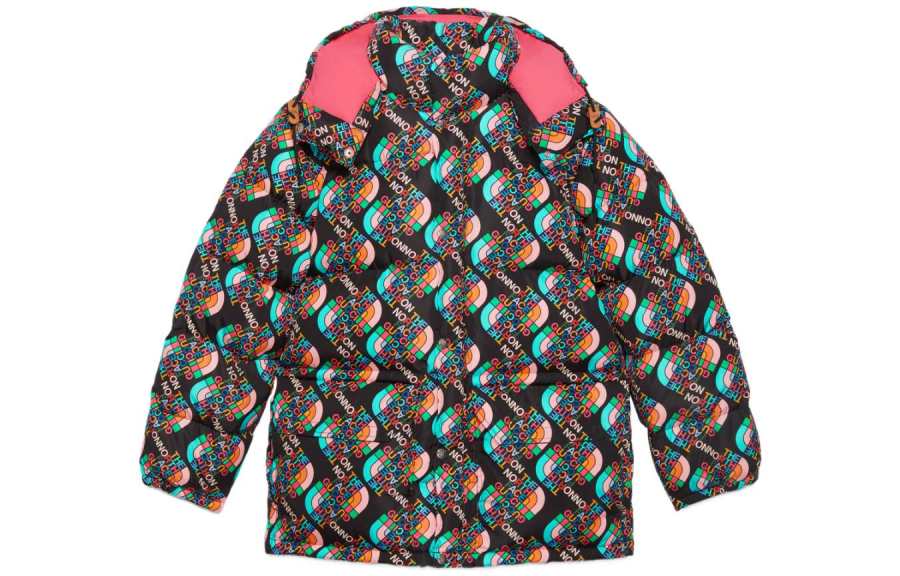 GUCCI GUCCI X The North Face Down Jacket Multicolor/Black