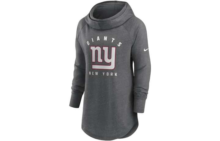 Nike Nike X NFL Sweatshirts Women's Gray Hooded Moderate Regular