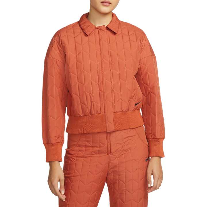 Nike Nike Jackets Women's Orange Lapel Thickened Other