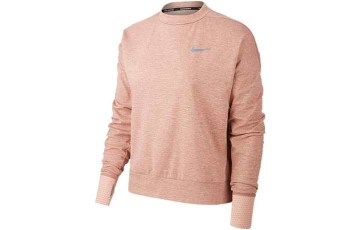 Nike Nike Sweatshirts Women's Pink Crew Neck Moderate Regular