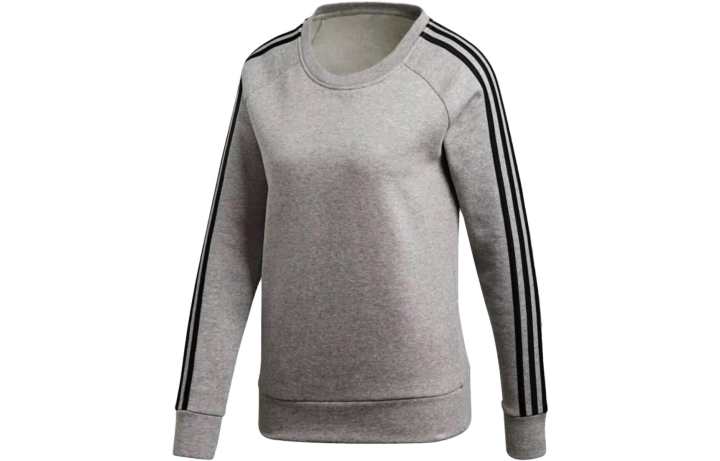 Adidas Adidas Sweatshirts Women's Gray Crew Neck Moderate Regular