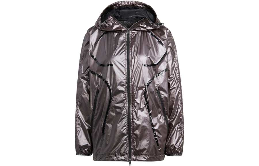 Adidas Adidas X Stella McCartney Jackets Women's Purple Hooded Moderate Other