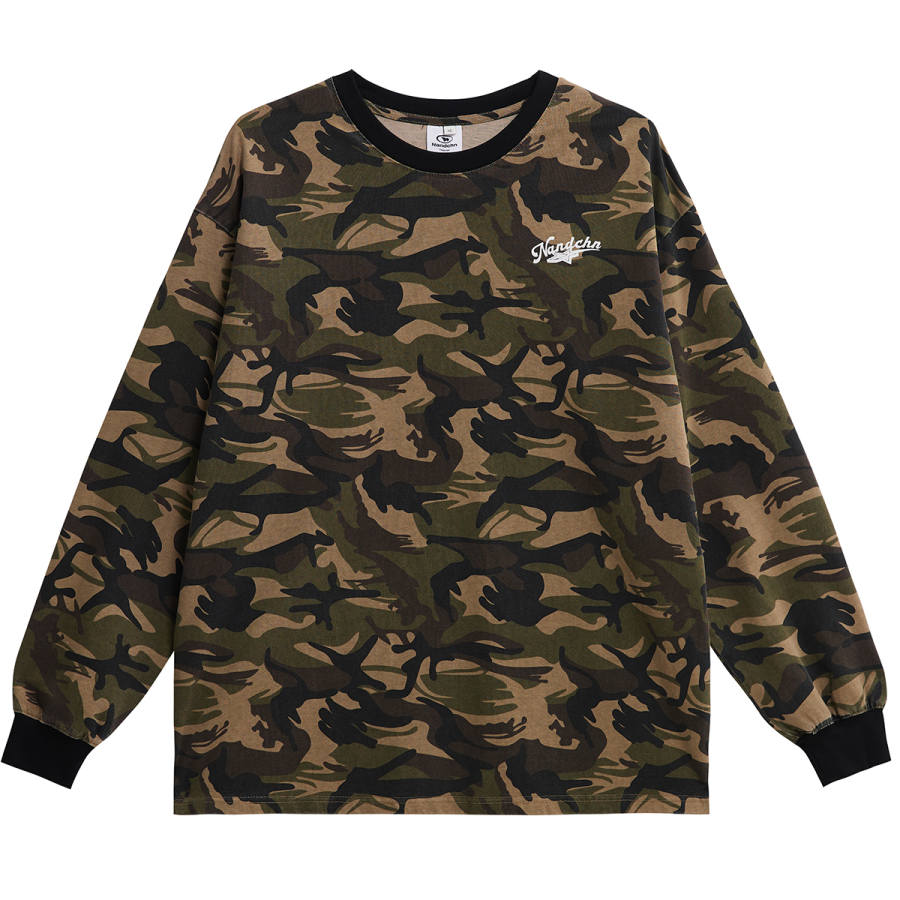 NANDCHN T Shirt Unisex Camouflage
