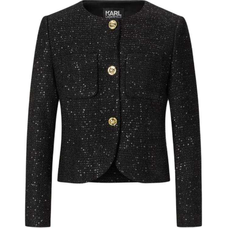 KARL LAGERFELD / Karl Lagerfeld Jeans Jackets & Coats Women's Black