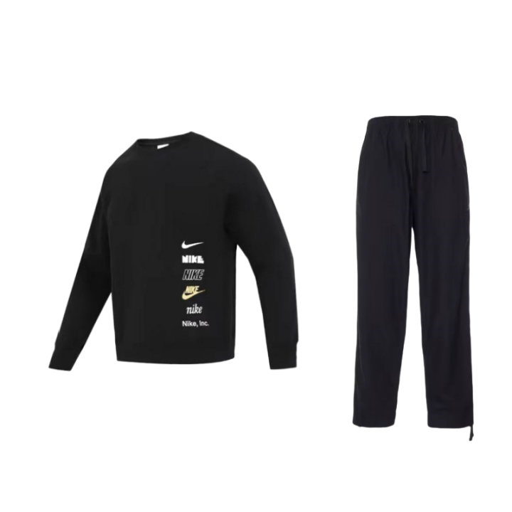 Nike Nike Club As M Nk+Bb Crew M Casual Sportswear Unisex Black