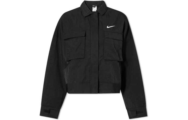 Nike Nike Jackets Women's Black Lapel Moderate Workwear