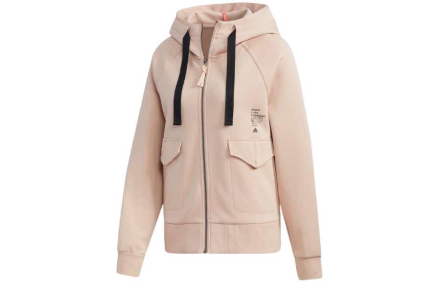 Adidas Adidas Jackets Women's Red Pink Hooded Moderate Other