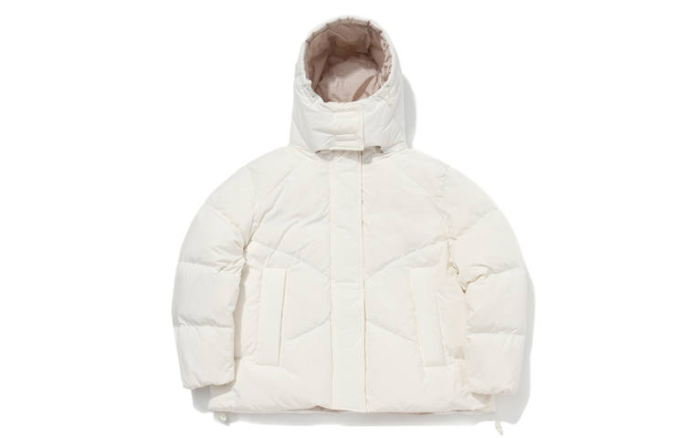 Li-Ning Li Ning Sports Fashion Collection Down Jackets Women's White Detachable Hood Moderate Other