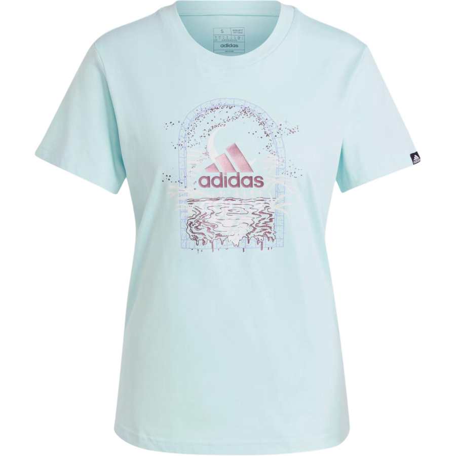 Adidas Adidas T Shirt Women's Aqua Green