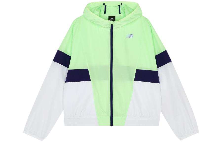 New Balance New Balance Jackets Women's Neon Green Hooded Moderate Other