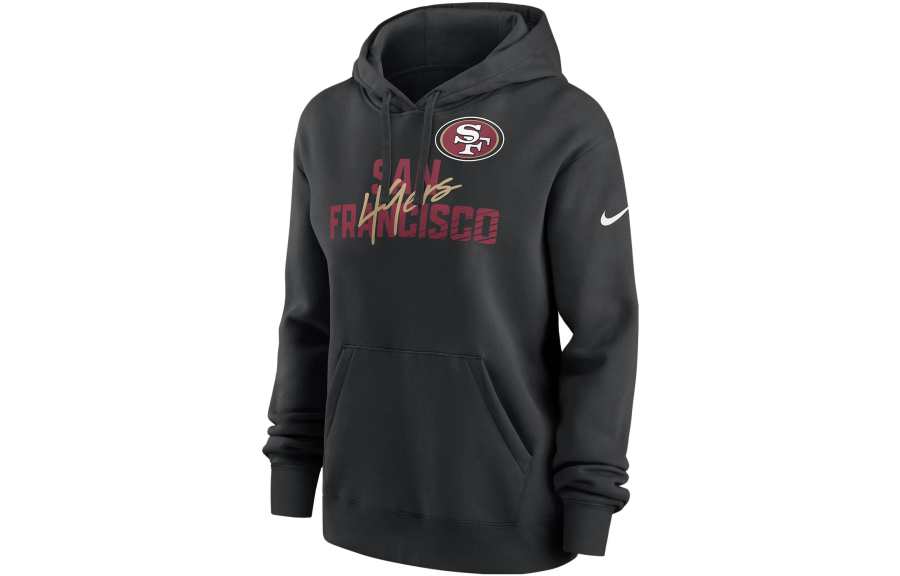 Nike Nike X NFL Sweatshirts Women's Black Hooded Moderate Regular