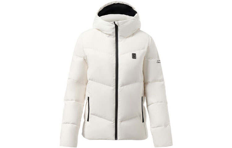 Li-Ning Li Ning Down Jacket Winter Women's Ecru