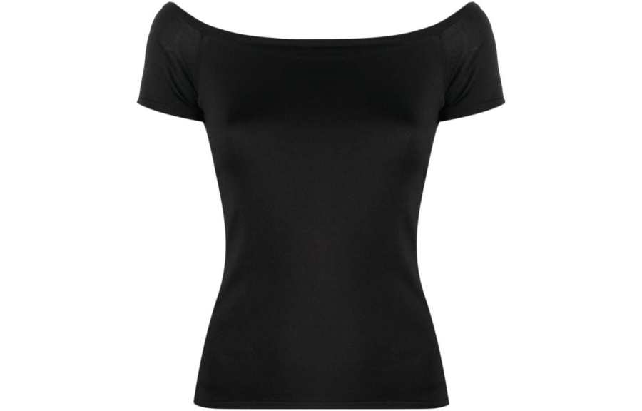 Ralph Lauren Collection boat neck silk blend shirt
