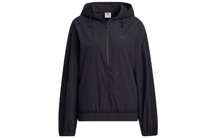 Adidas Originals Jackets Women's Black Hooded Moderate Other