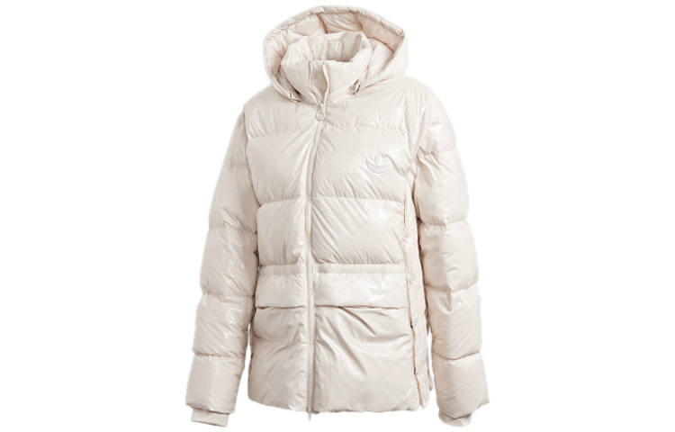 Adidas Originals Down Jacket Winter Women's Linen Brown